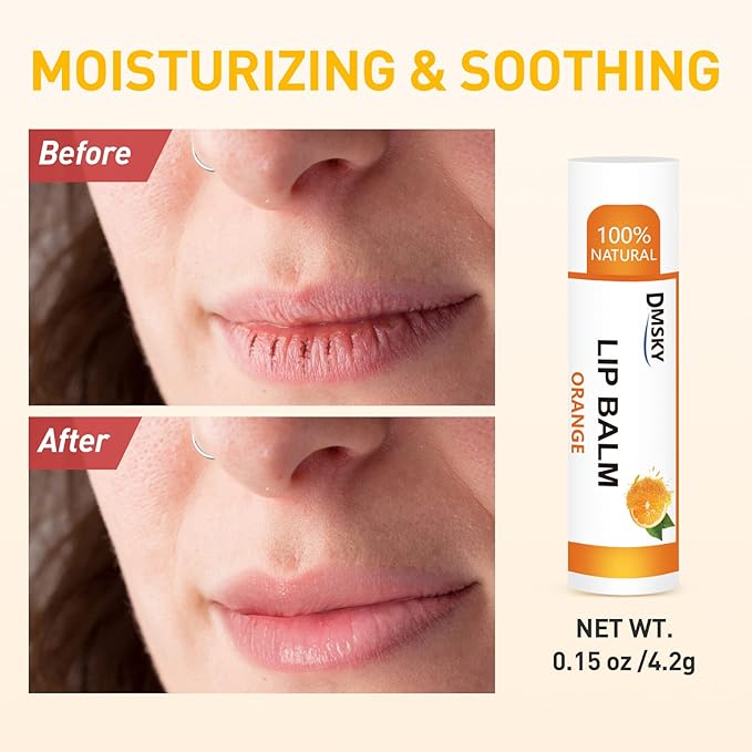 DMSKY 120 Pack Lip Balm, Natural Lip Balm Bulk - Image 6