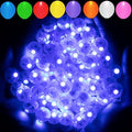 Aogist 50pcs Blue Balloon Lights, Long Standby Time Waterproof Mini Light by Aogist