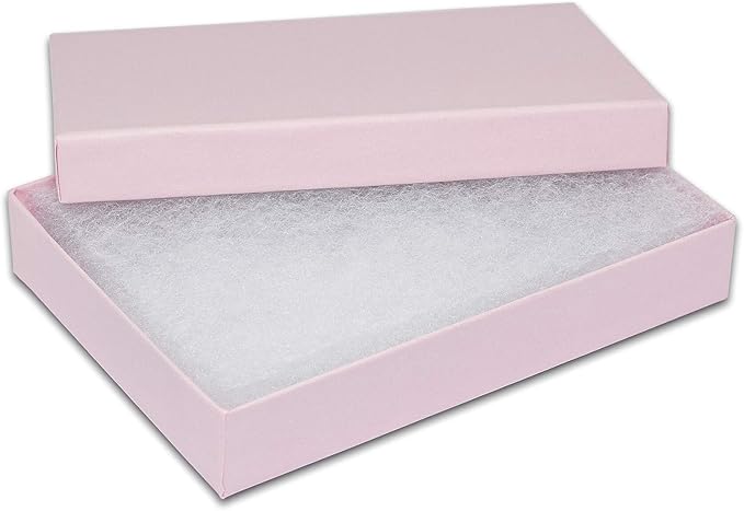 TheDisplayGuys - 25-Pack #53 Kraft Paper Cardboard Gift Boxes/Jewelry Cases w. by TheDisplayGuys