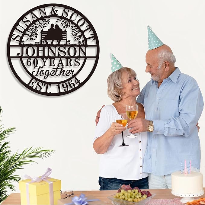 Personalized Christmas Gifts 2025, Custom 50th/40th/60th/70th/30th/1-99 Years - Image 2