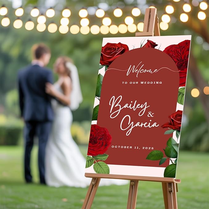 Custom Weddings Reception Signs - Image 2