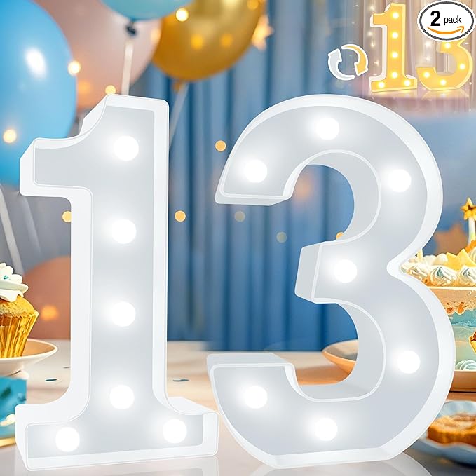 Pooqla 13th Birthday Decoration by Pooqla