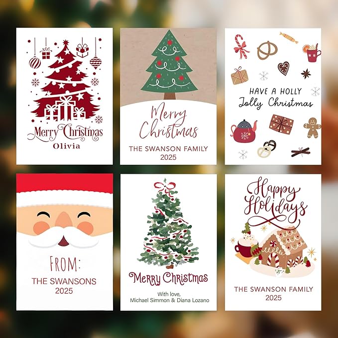 Custom Merry Christmas Cards - Image 2