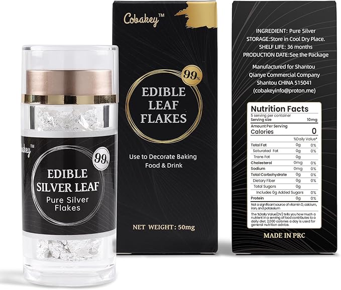 Cobakey Edible Silver Leaf - Image 9