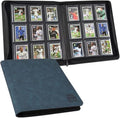 Toploader Binder with 9-Pocket Pages, Holds 288 "3×4" Rigid Toploader Hard Cases by Arkeiliy