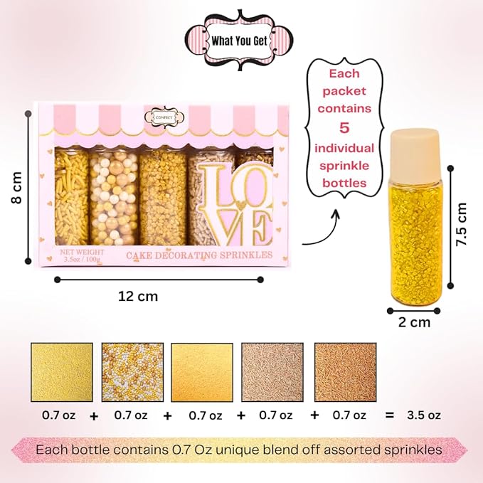 Confect Fusion Mashup Sprinkles FM Multipack 31 100 GMS - Image 4