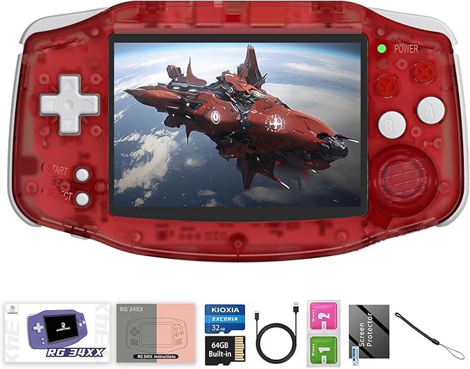 RG34XX Retro Handheld Game Consoles RG34XX Classic Retro Gaming Console 32+64G by ANBERNICRetroGameConsole