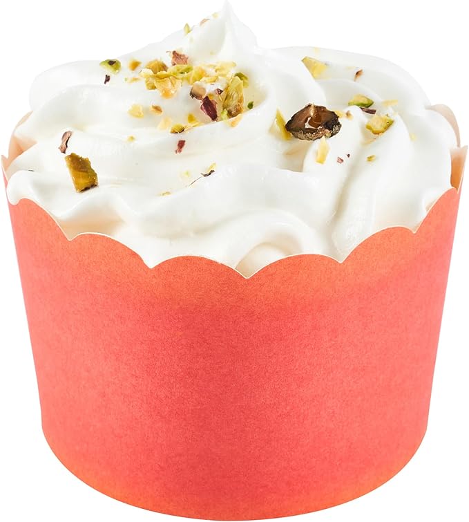 Panificio 10 Ounce Cupcake Wrappers, 200 Scalloped Baking Cups - Image 2