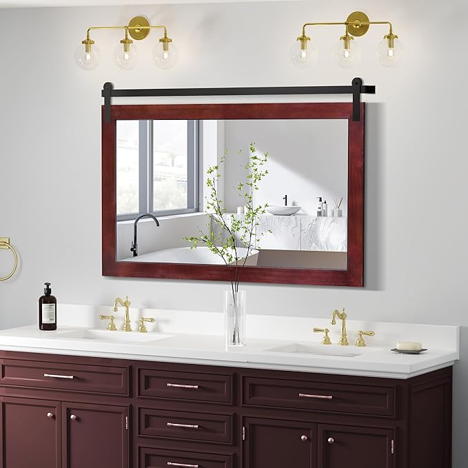 COGOOD Farmhouse Bathroom Mirror by COGOOD