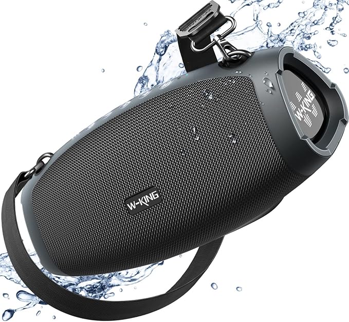 W-KING 120W Max Portable Speakers Bluetooth Wireless, IPX6 Waterproof Loud by W-KING