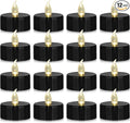 Nancia 12PACK Flameless LED Tea Lights Candles, Realistic and Bright Flickering by NanciaFlamelesscandles