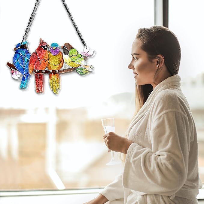 Stained Glass Window Hanging - Image 2