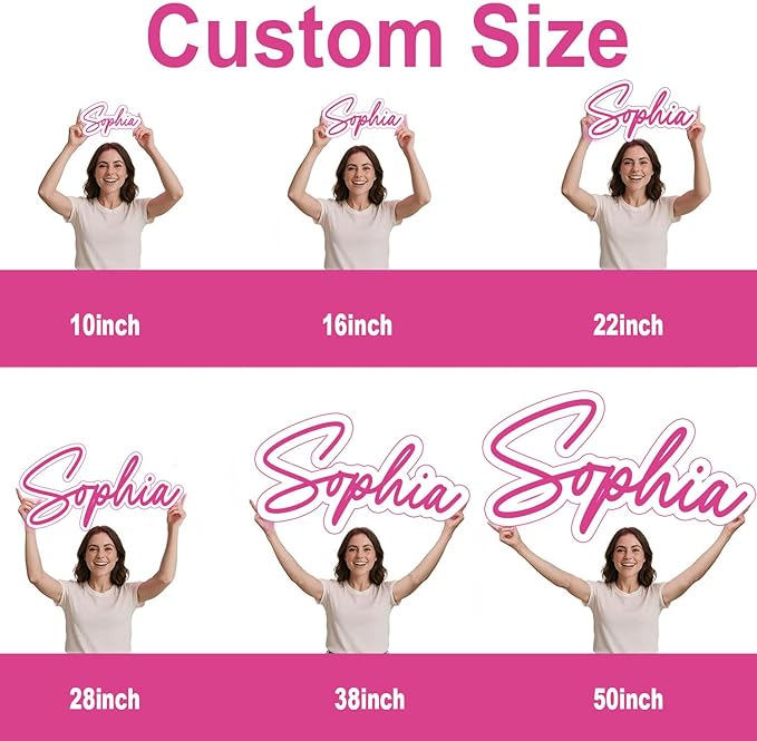 Custom Neon Signs for Wall Decor, Customized Name Light Sign for Wall, Led - Image 3