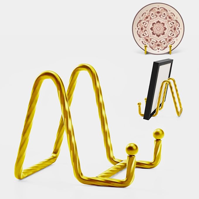 3Inch 3Pack Metal Decorative Plate Stand by YCLYC