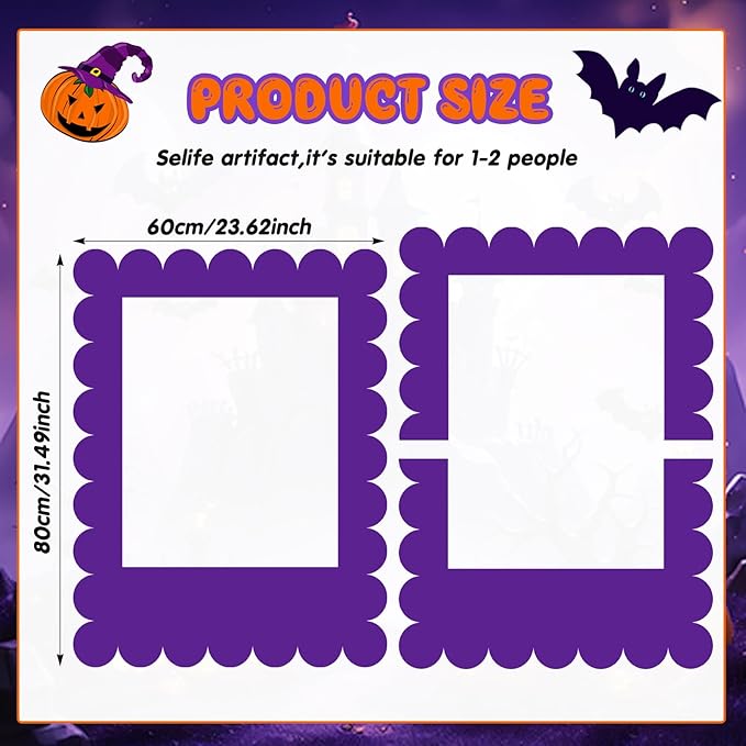 32 x 24 Inch Large Blank DIY Photo Booth Props Picture Frame Party Frame DIY - Image 2