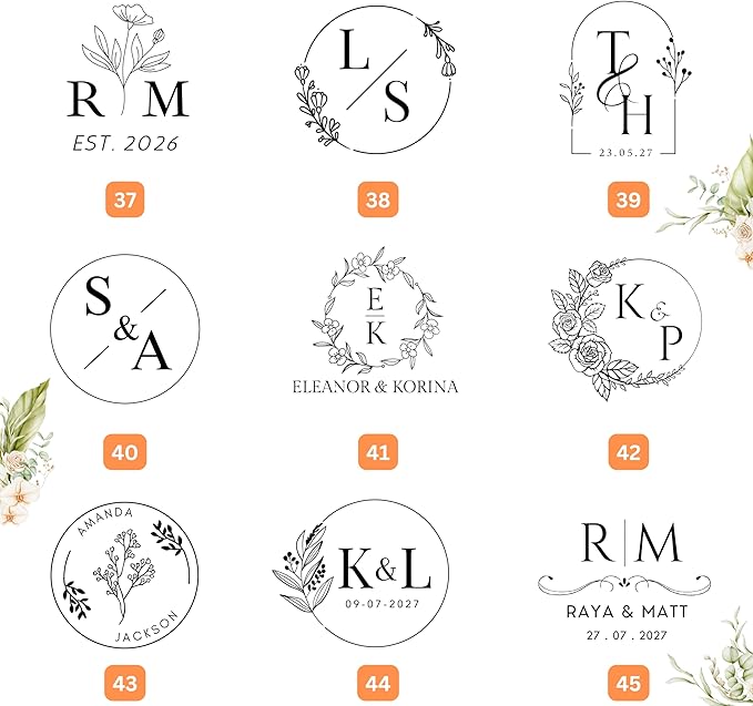 Custom Wedding Embosser, Personalized Embosser - Image 7