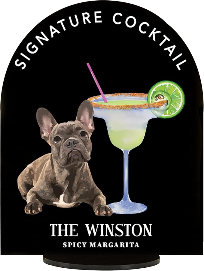 Pet Signature Drink Wedding Signs by Elation+Factory+Co.