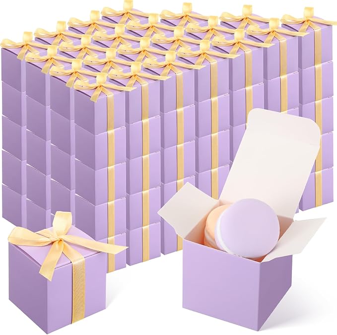 Jutom 100 Pcs Mini Favor Boxes Extra Small Candy Boxes Paper by Jutom