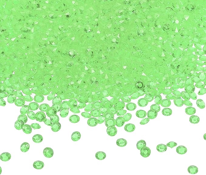 PATIKIL 10000 Pcs Wedding Table Scatter Confetti Crystals 4.5mm Acrylic by PATIKIL