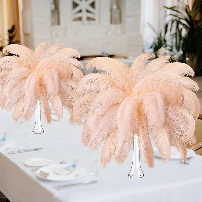 Maitys 90 Pcs Large Natural Ostrich Feathers Bulk 14-16 Inch 12-14 Inch 10-12 - Image 5