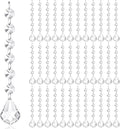 Nuenen 100 Pcs Acrylic Hanging Crystals by Nuenen