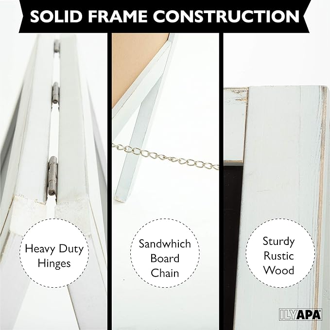 Ilyapa Wooden A-Frame Sign - Image 4