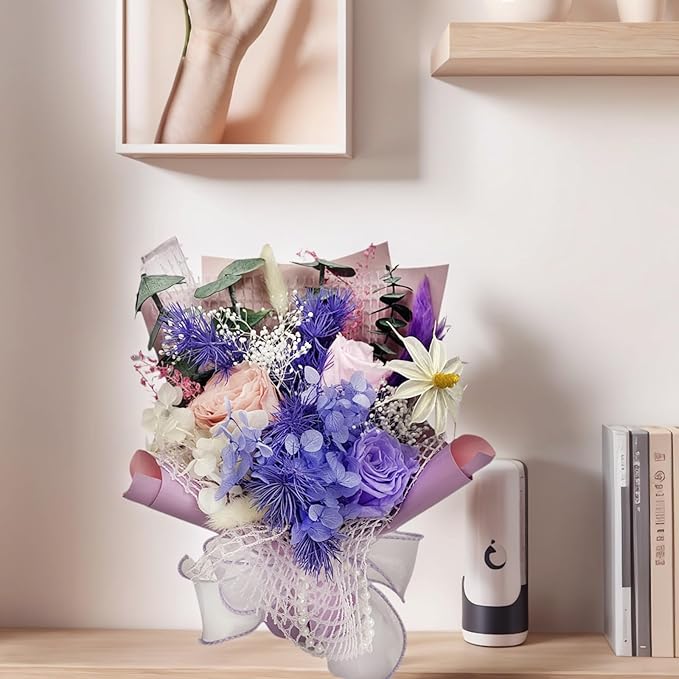 Preserved Flowers Bouquet Romantic Valentines Day Gift - Image 6