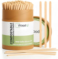 Wooden Coffee Stirrers 7.5" 1000 pcs by WoodU