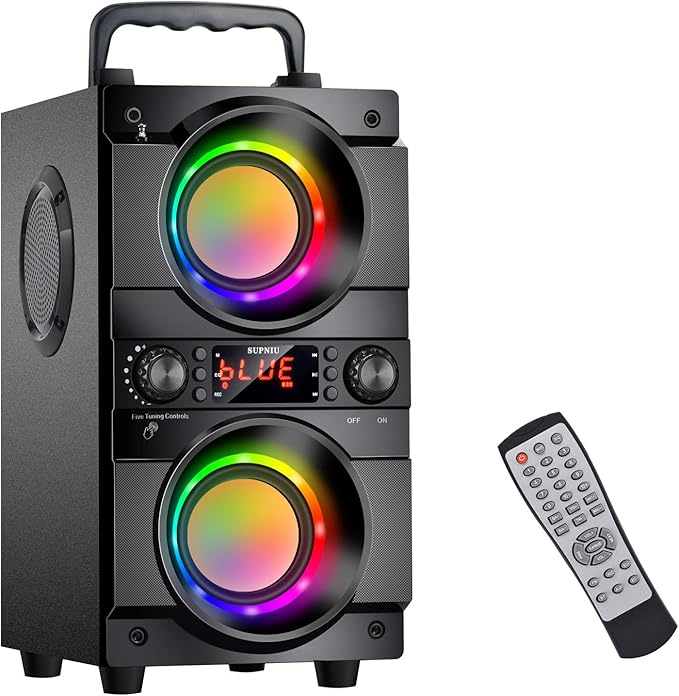 60W Portable Bluetooth Speaker by SUPNIU