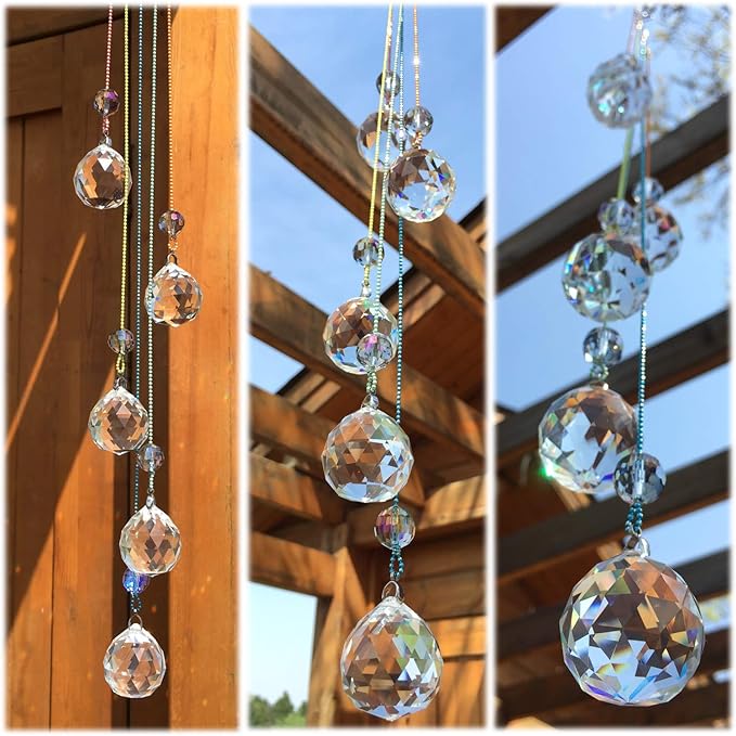 Crystals Ball Prisms Suncatcher Hanging Ornament Rainbow Maker - Image 5