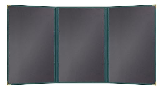 Goodsmart Pajco Style Restaurant Menu Covers – Pack of 10, Side-Load Fold-Out by Goodsmart