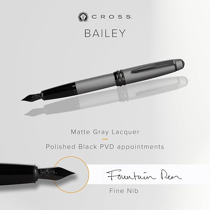 Cross Bailey Refillable Fountain Presented in a Premium Gift Box - Image 2
