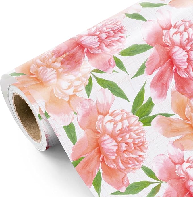 WRAPAHOLIC Floral Wrapping Paper Roll by WRAPAHOLIC