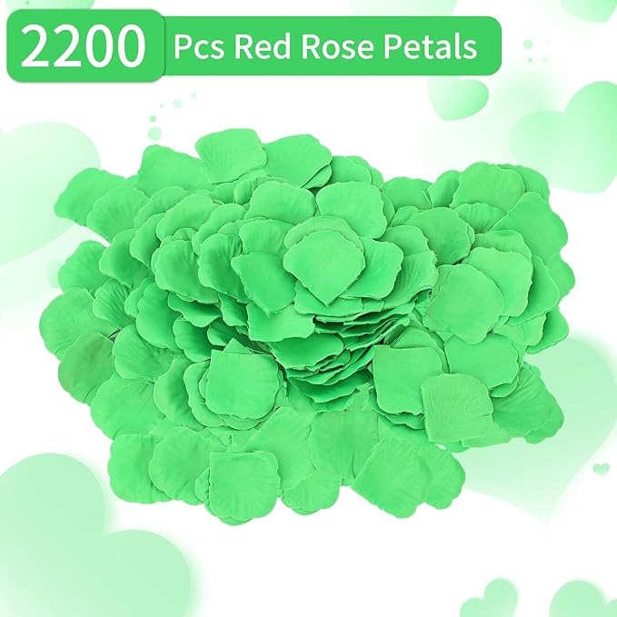 2200 Pcs Artificial Fake Rose Petals, Flower Petals - Image 2