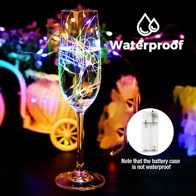 btfarm 6 Pack Fairy Lights Battery Operated - Image 4