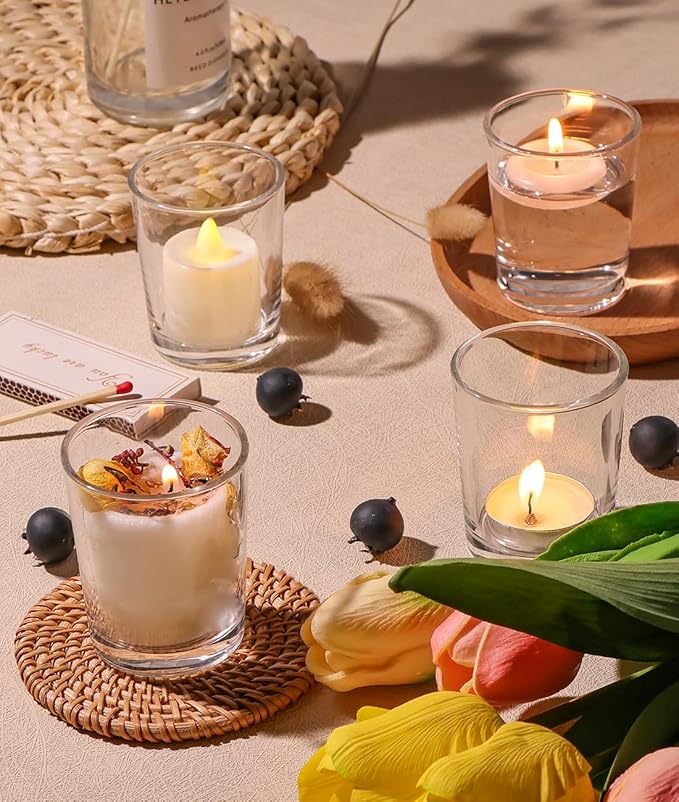 Letine 36-Pack Votive Candle Holders - Image 7