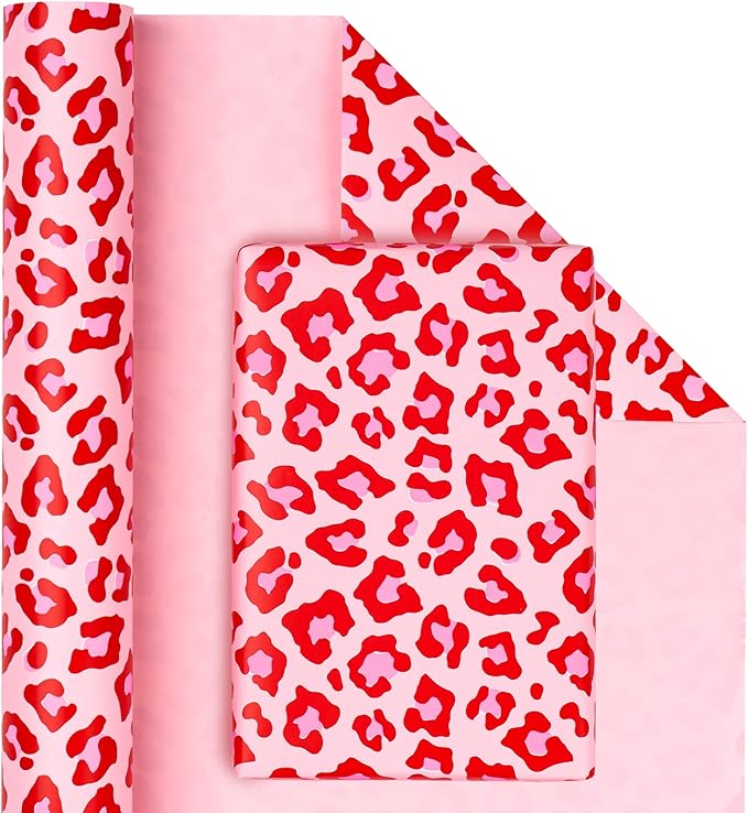 WRAPAHOLIC Reversible Leopard Wrapping Paper - Image 2
