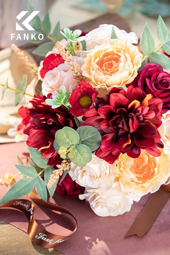 FANKO Rose Artificial Flowers Combo - Image 6