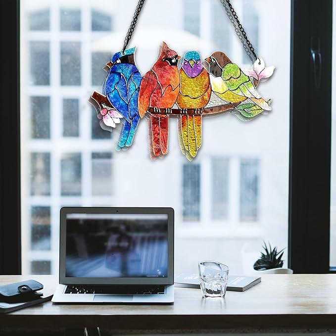 Stained Glass Window Hanging - Image 4
