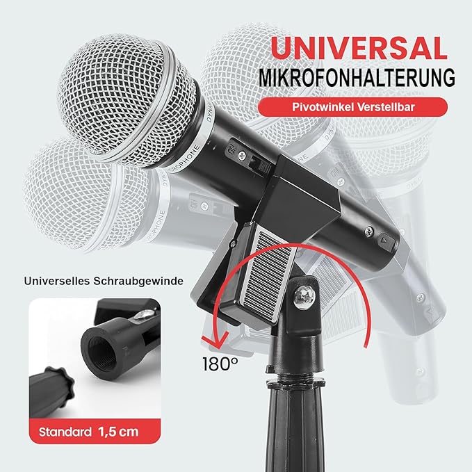 Pyle Universal Microphone Stand - Image 2