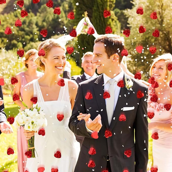 MARFOREVER Red Hearts Confetti - Image 3