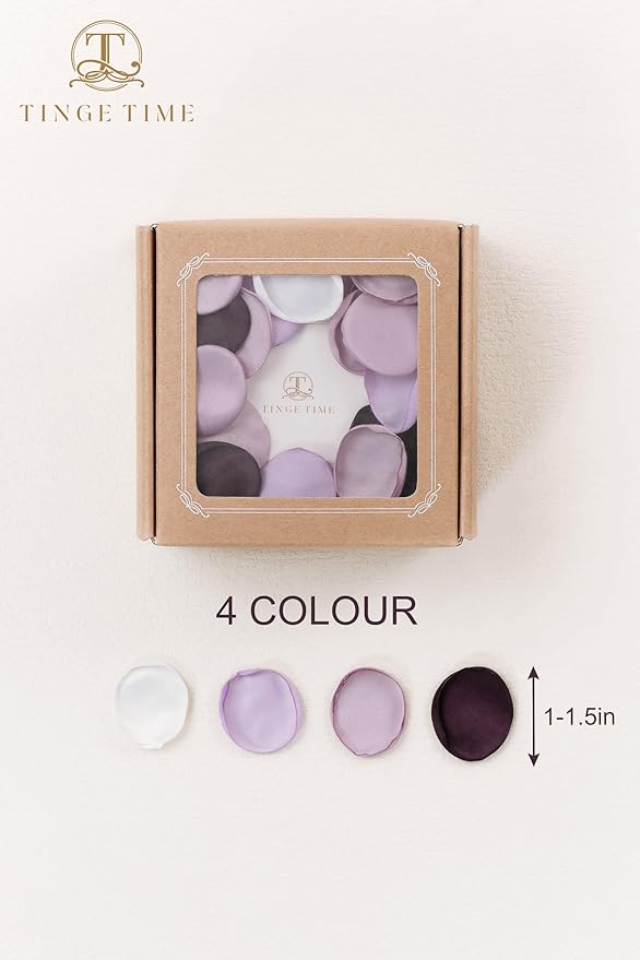 TINGE TIME 400pcs Silk Flower Petals - Image 2
