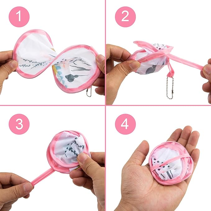 4 Styles Flower Round Foldable Hand Fan Japanese Foldable Fan Style Handheld - Image 4