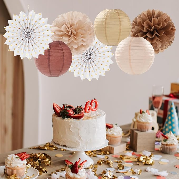 Boho Baby-Shower Party-Decorations Streamers-Lanterns - Image 7