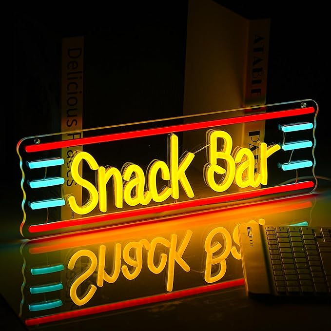 Snack Bar Neon Sign Dimmable Bar Neon Light - Image 5