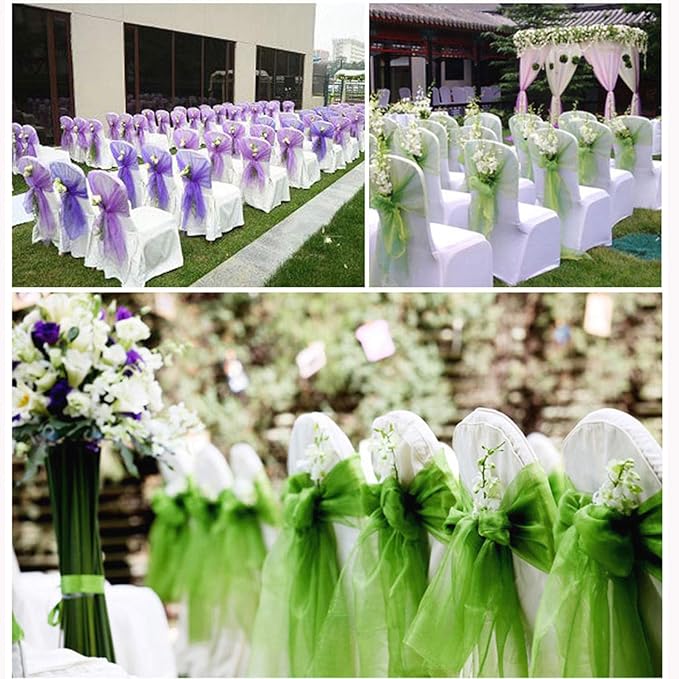 Crystal Organza Fabric Tulle - Image 5