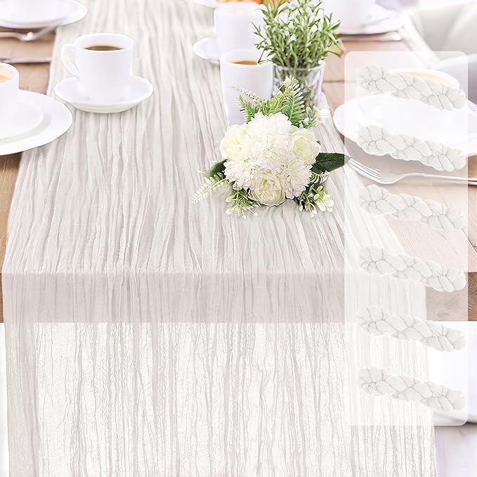 Cheesecloth Table Runner 10FT by Unknown