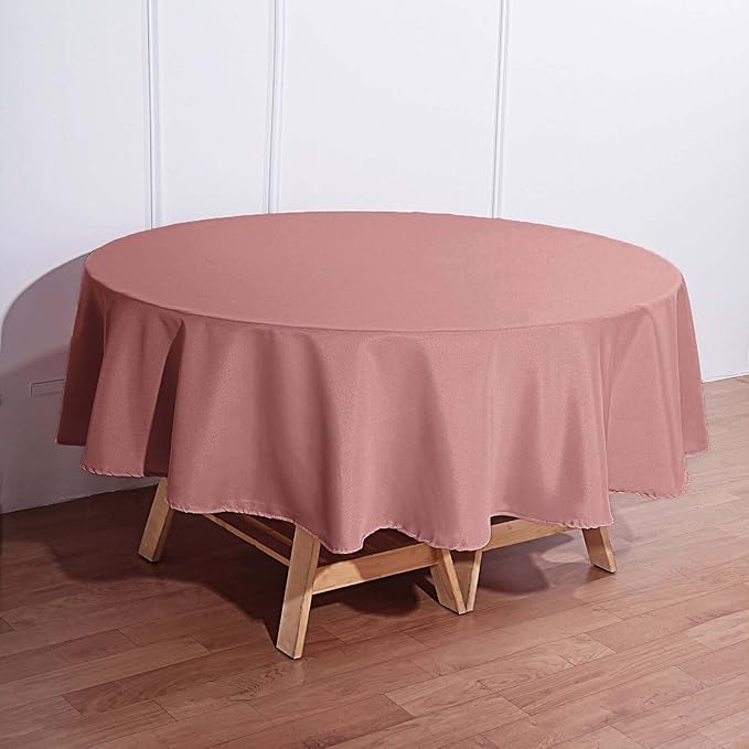 Efavormart Round Tablecloth, 90 Inch Stain & Wrinkle Resistant Washable Table - Image 9