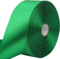 Green Solid Satin Ribbon 1-1/2 Inch 50 Yards Solid Polyester Fabric Ribbon by Riunbb