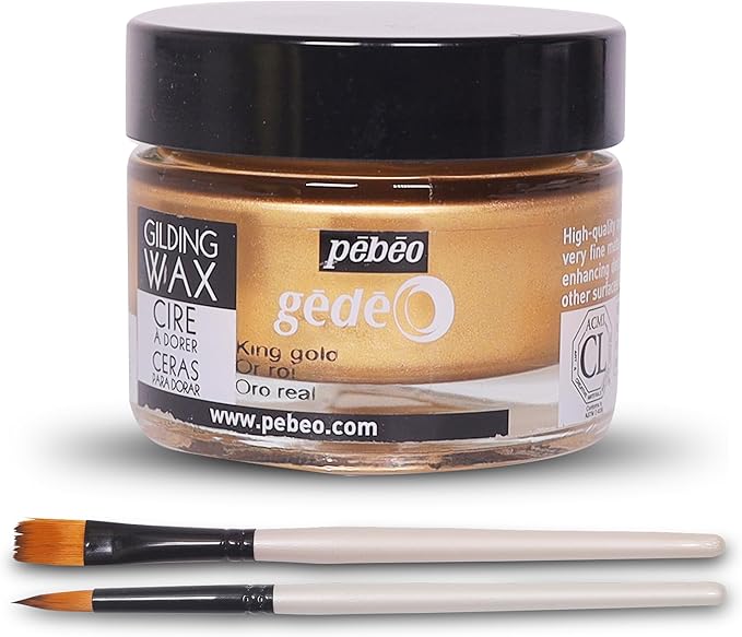 Pebeo Gilding Wax 30ml – King Gold Gilding Wax by MoshifyBundledBrands